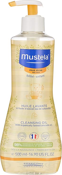 mustela cleansing oil