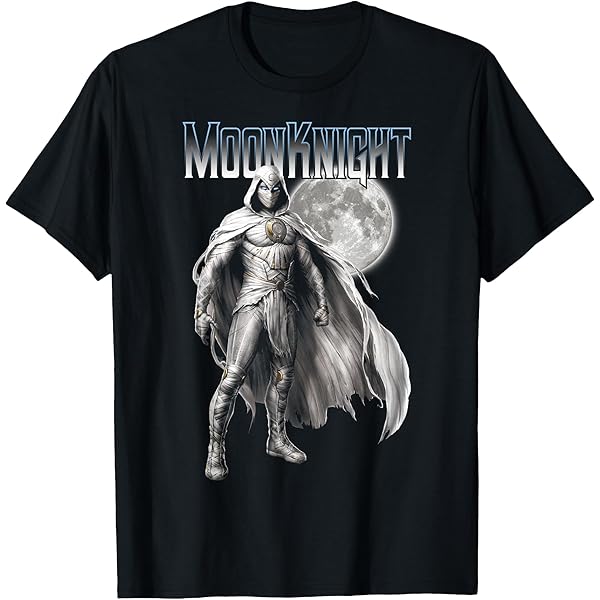 Amazon.com: Marvel Moon Knight Marc Spector Comic Book T-Shirt