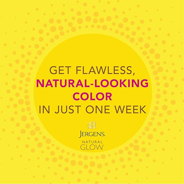 JERGENS NATURAL GLOW IN SHOWER LOTION, SELF TANNER FOR FAIR TO MEDIUM SKIN TONE, SUNLESS TANNING WET SKIN LOTION FOR GRADUAL, FLAWLESS COLOR, 7.5 OUNCE (PACKAGING MAY VARY)