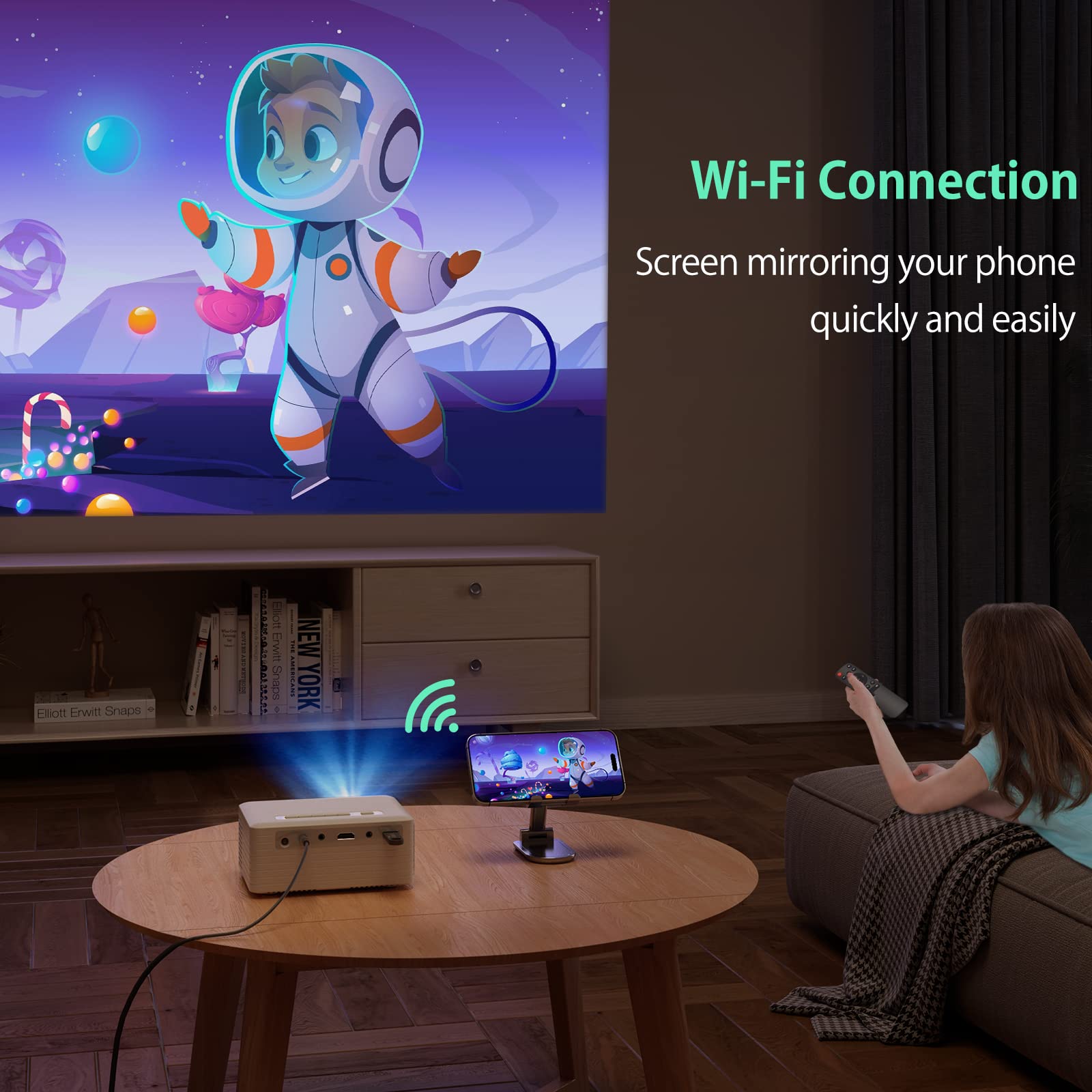 Y3-PW Wifi Bluetooth Projector