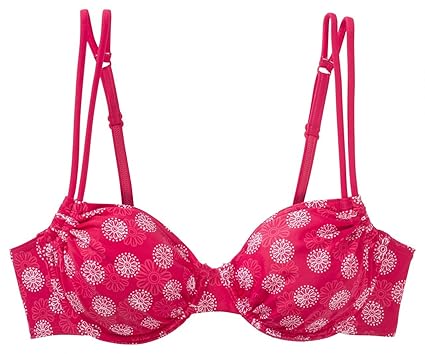 Etirel D-Bikini-Ot Malisa Floral - red dark/red dark, Größe:36B/C