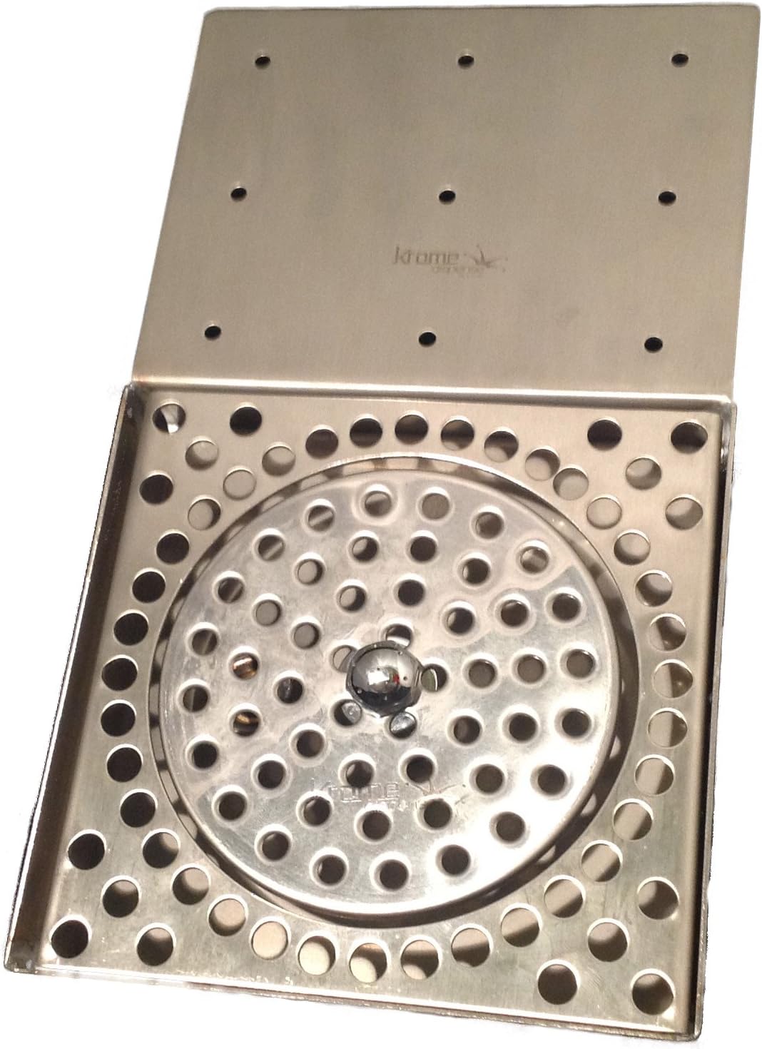 Krome Dispense Glass Rinser Drip Tray