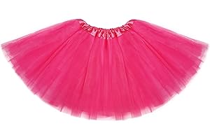 Fhykiss Tutu for Girls 3 Layers Toddler Tutus Kids Tutu for Baby Girl Ballet Tulle Skirt Dress Dance Halloween Costume