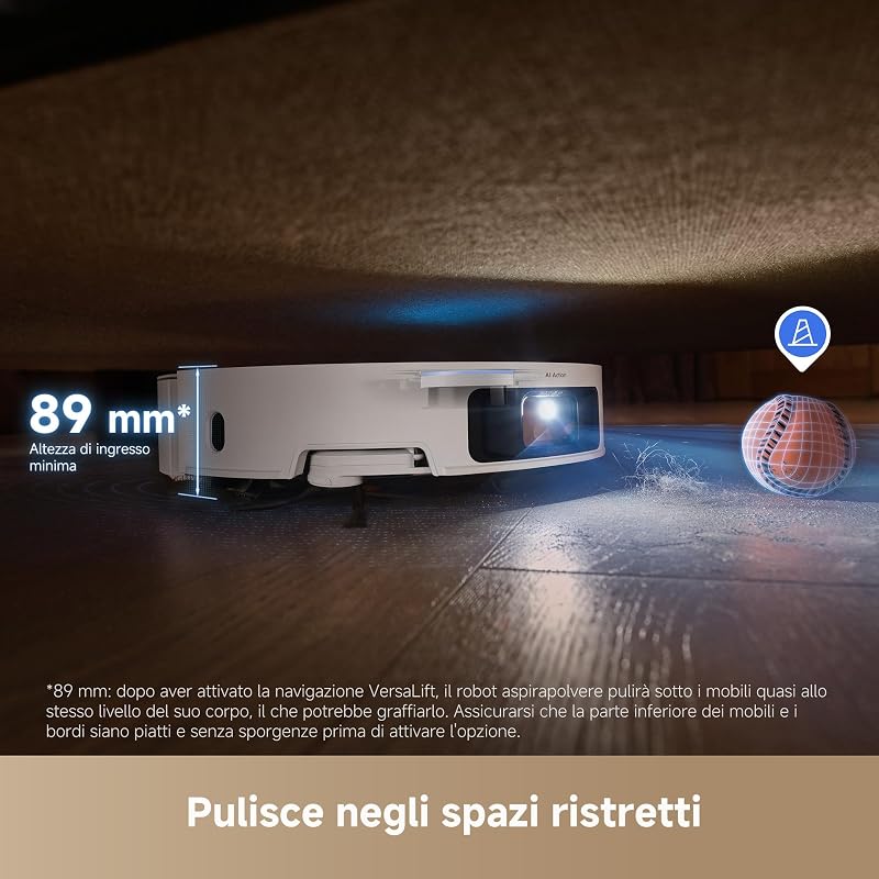 X50 Ultra Complete Robot Aspirapolvere Lavapavimenti, 20.000 Pa
