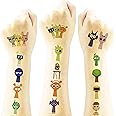 40pcs Sprunki Temporary Tattoos for Kids, Sprunki Birthday Party Supplies Party Favors Fake Tattoos Stickers,Birthday Decorations Party Game Activities Reward Gifts