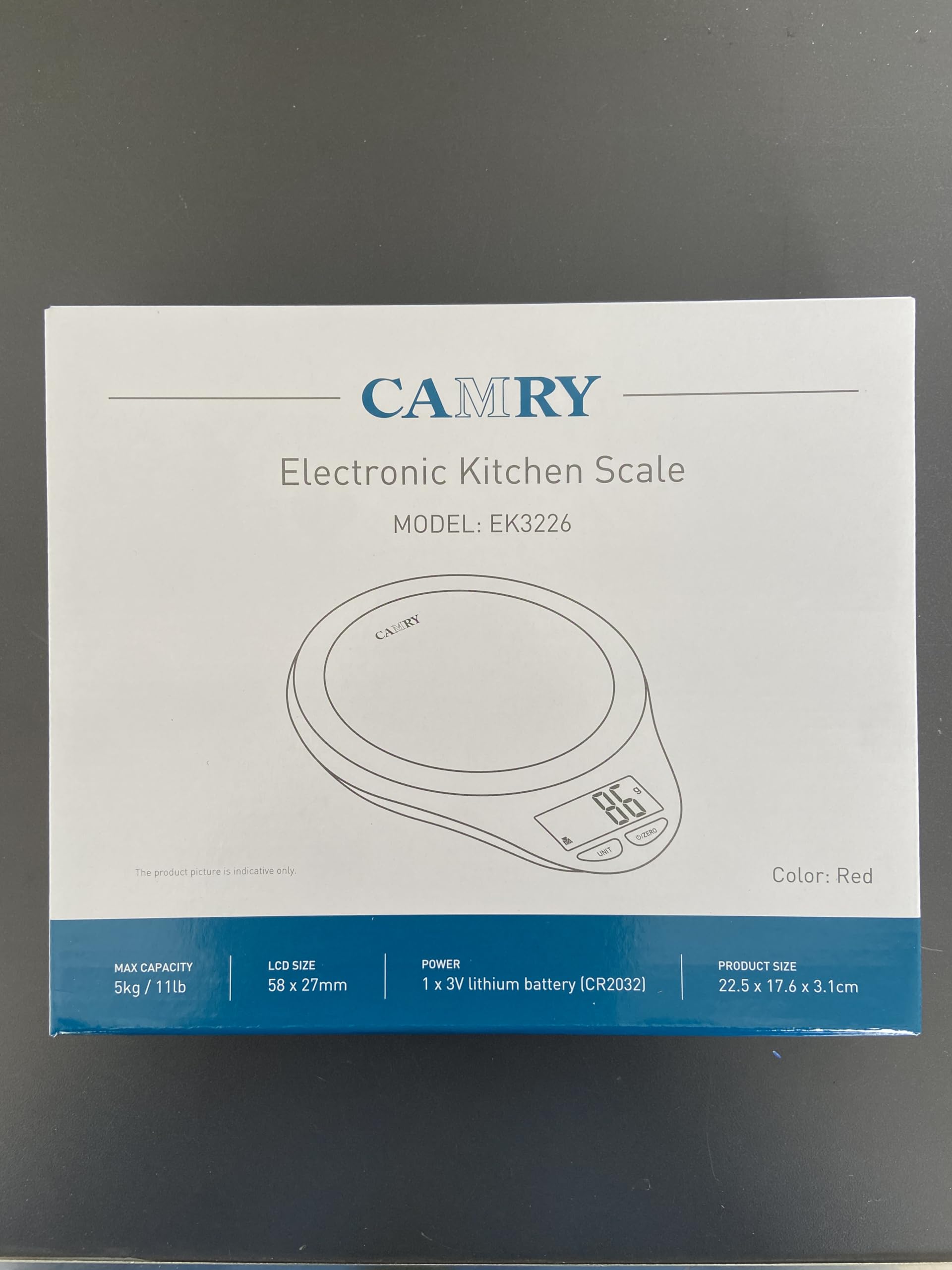 Food Scale, NUTRI FIT Digital Kitchen Scale Weight Grams and Ounces for Weight Loss, Accurate Cooking Baking Scale LCD Display Max 11lb 1g Increment with Wide Stainless Steel Platfrom, Black