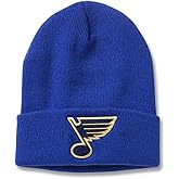 AMERICAN NEEDLE National Hockey League Officially Licensed NHL Team Unisex Beanie Hat, Cuffed Knit Collection Headwear