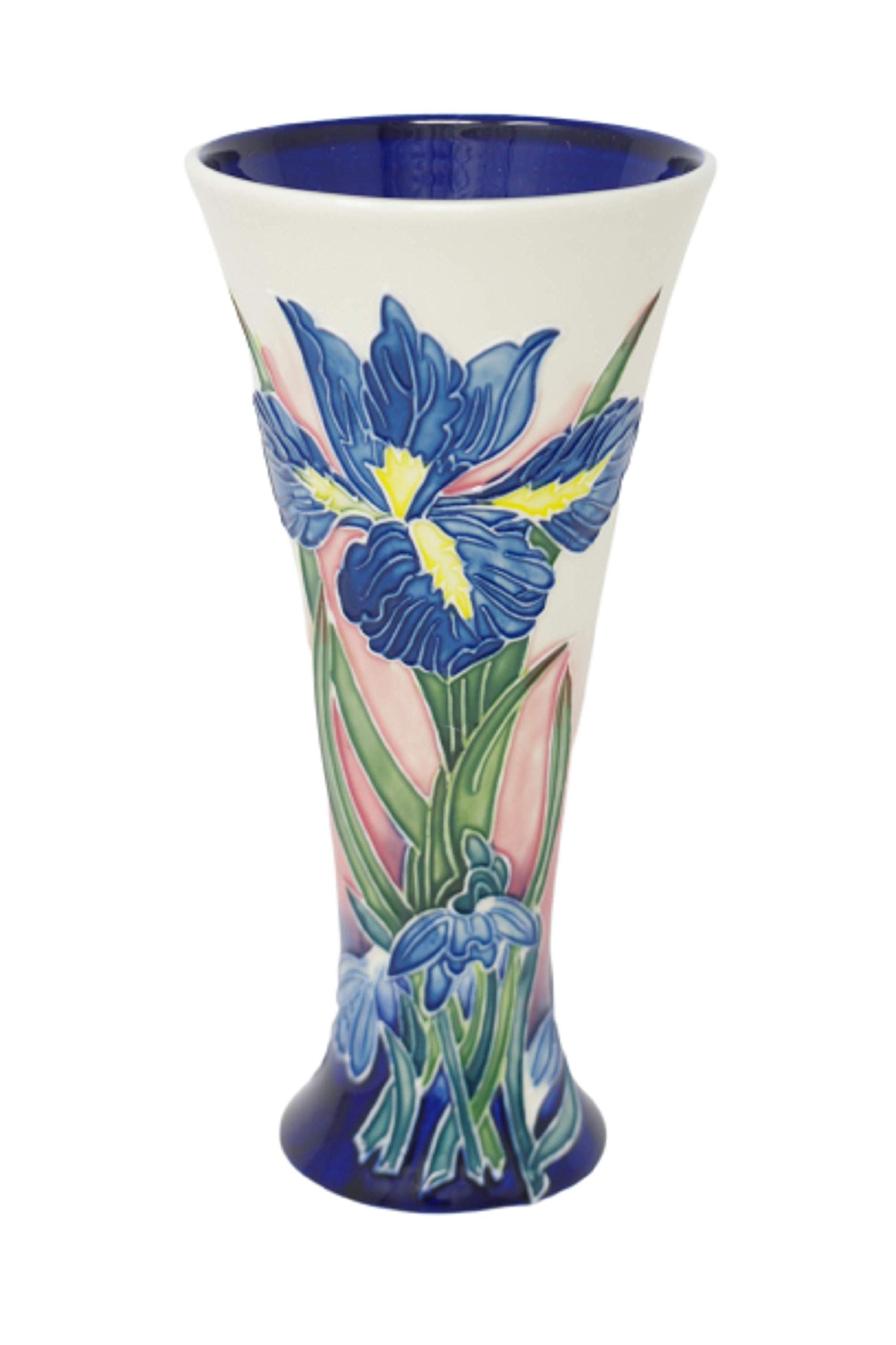 OLD TUPTON WARE IRIS VASE 8" 210X95X95 TW1298