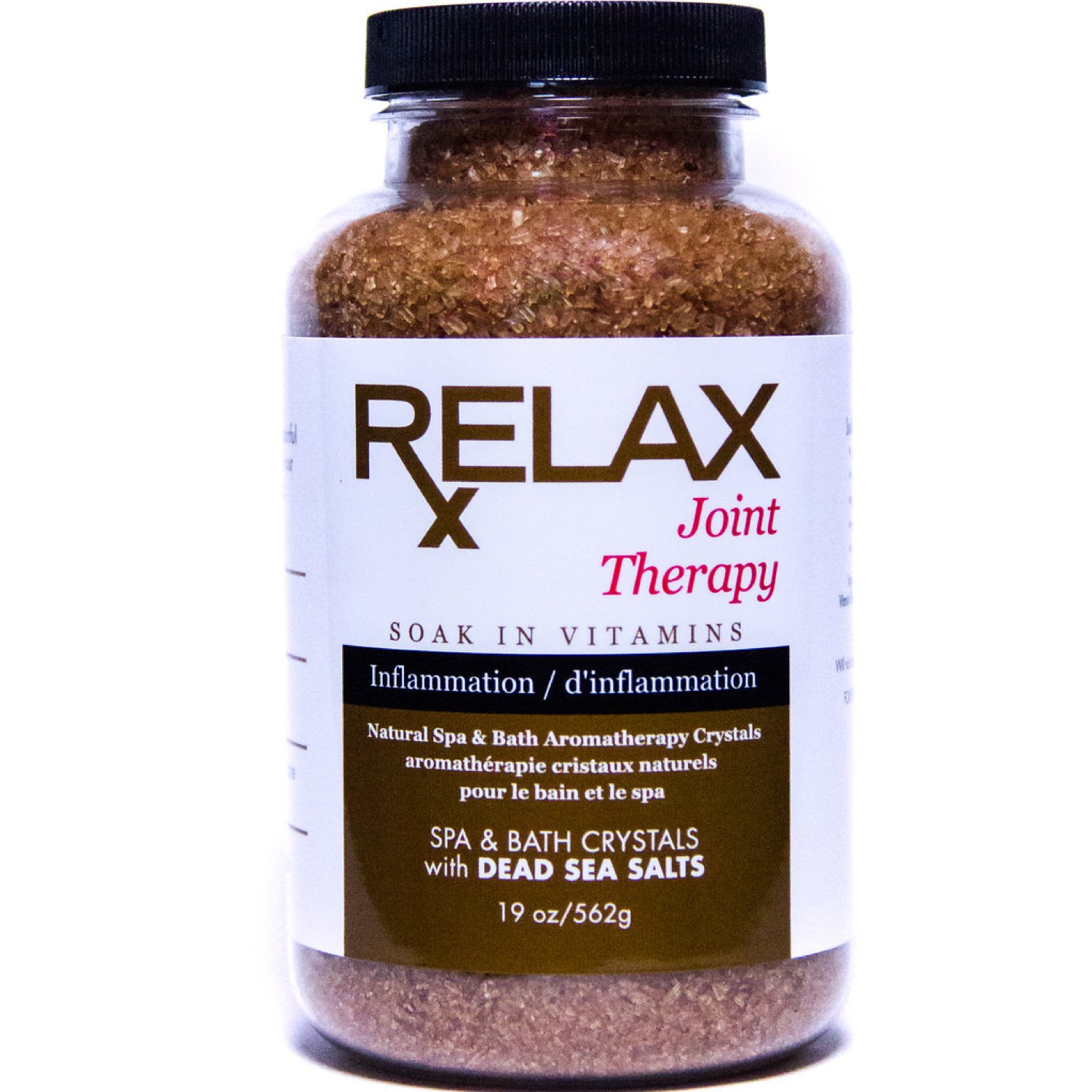 Detox Therapy Bath Crystals 19 Oz Therapeutic Natural