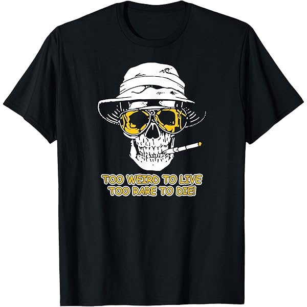 Fear and Loathing in Las Vegas Mouse Dr Gonzo T-Shirt Stripe