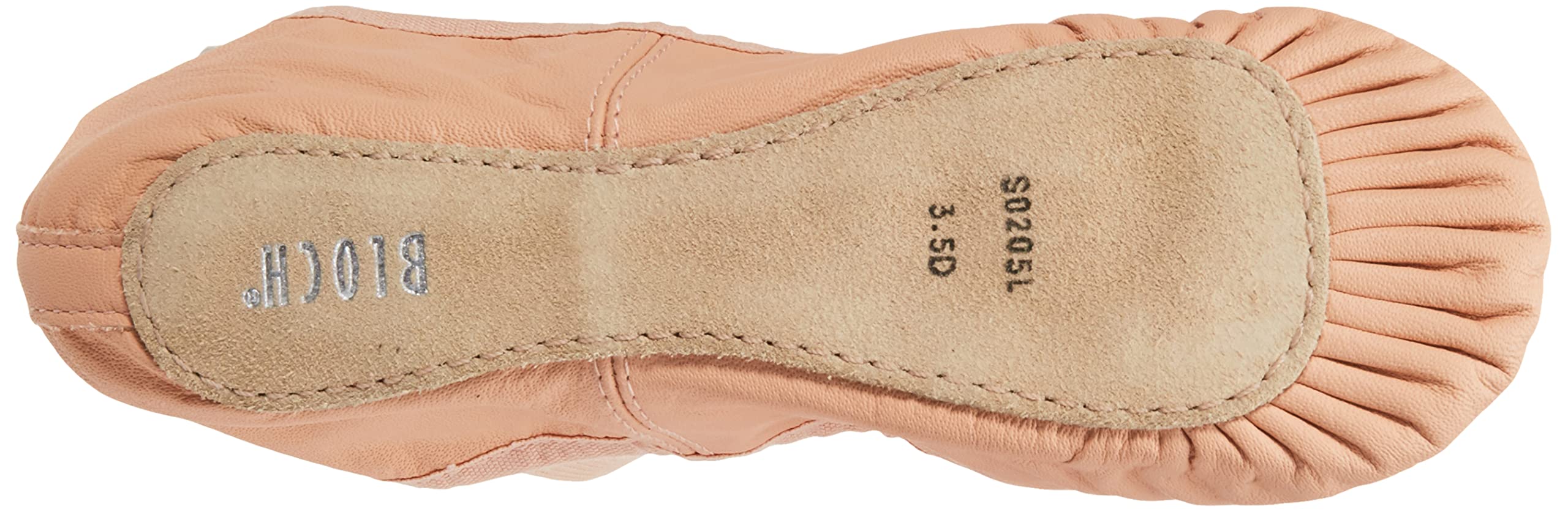 Bloch Unisex-Child Dansoft Full Sole Leather, Toddler, Cotton Lining, Dance Shoe