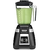Waring Commercial BB300 Blade 1 HP Blender Toggle Switch Controls with Pulse feature with 48 oz BPA Free Copolyester Stacking