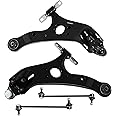 AUTOSAVER88 Front Supension Kit Compatible with 2004-2010 Sienna-w/Control Arm w/Ball Joint, Sway Bar, Tie Rod Assembly