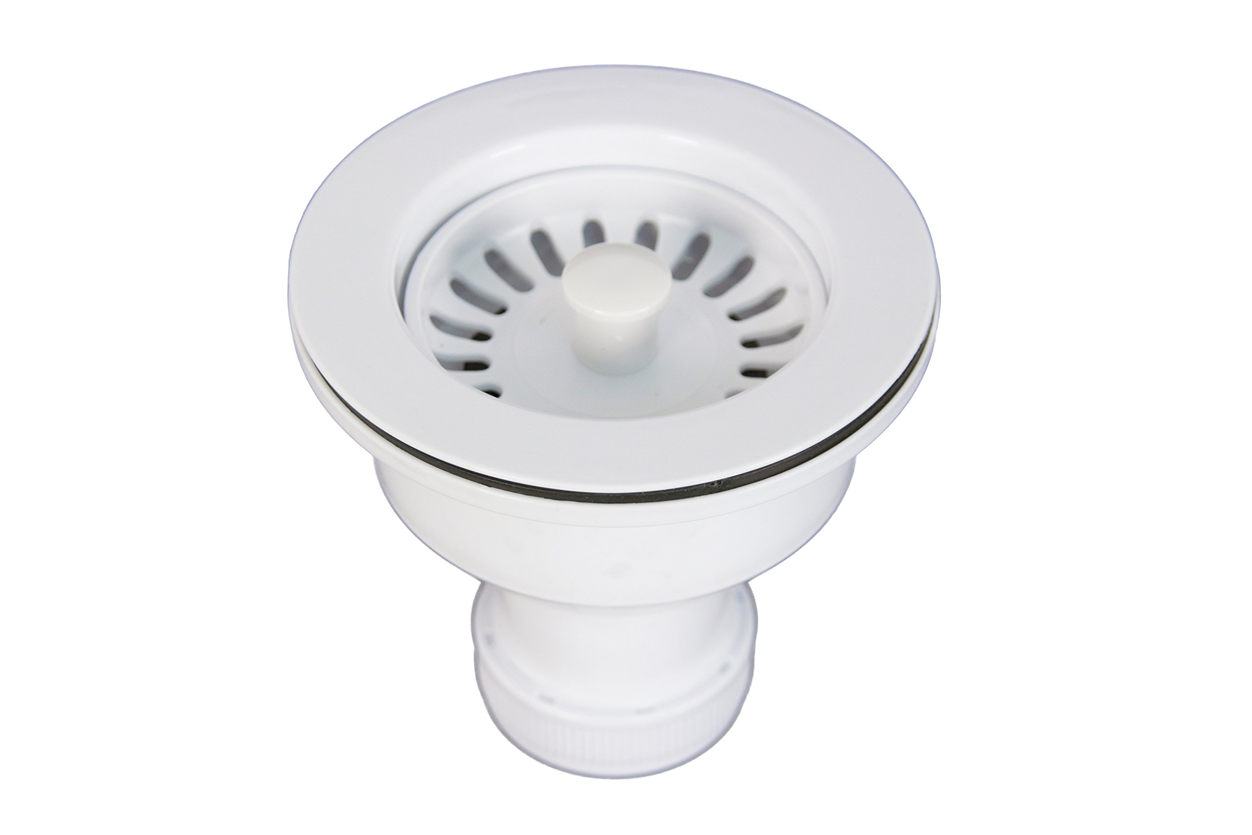 MONTSERRAT BO-41450 Teka Valve Basket Plug, White