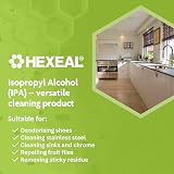 Hexeal Isopropyl Alcohol 1L – 99.9% IPA Disinfectant & cleaner view 2