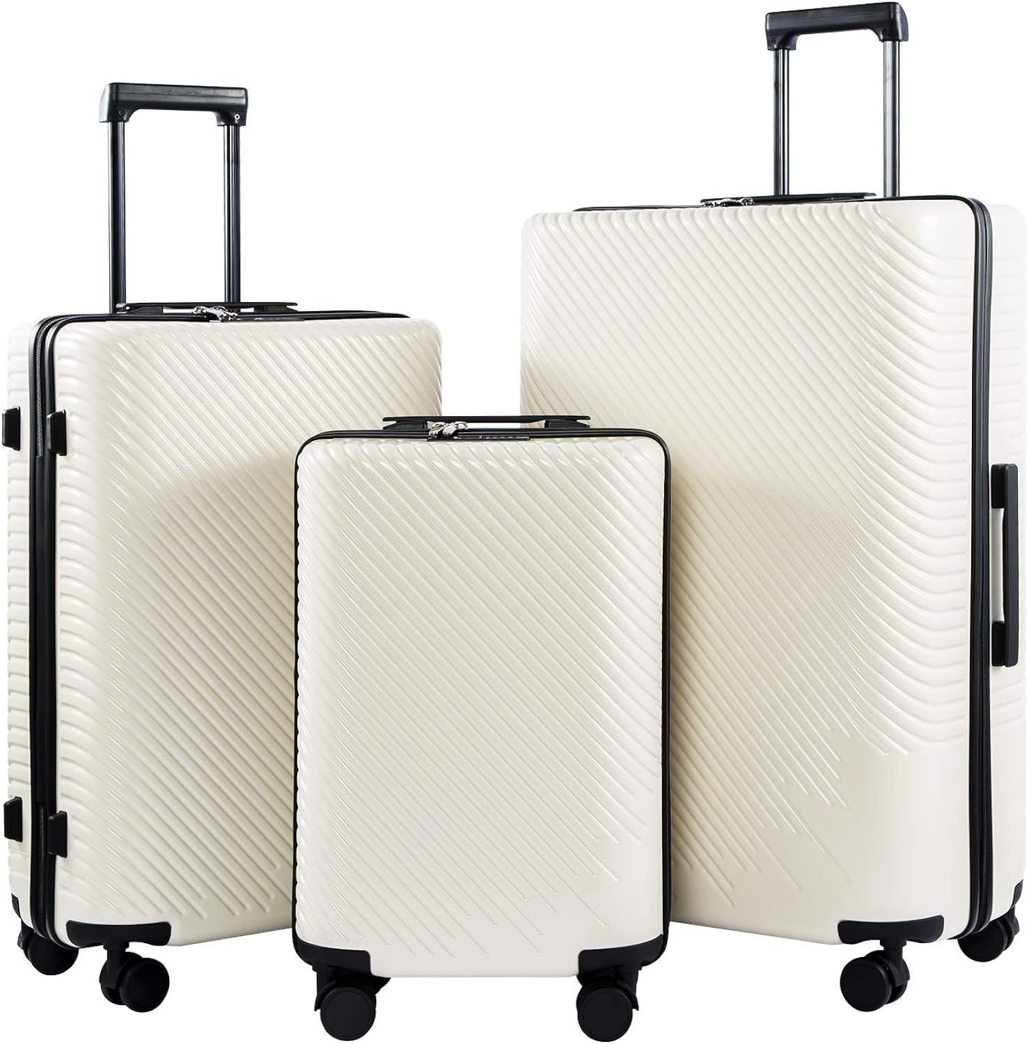 coolife luggage aluminium frame suitcase
