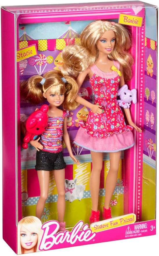 barbie sisters snow fun set