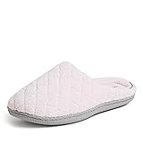 Dearfoams Womens Leslie Washable Memory Foam Terry