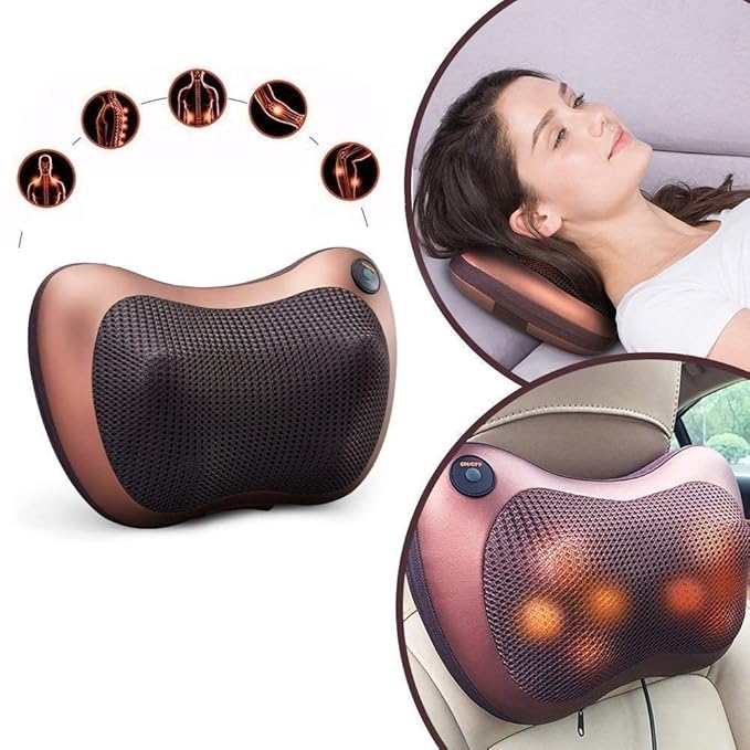THORWAL Electric Car Massager Pillow, Electric Infrared Heating Health