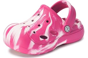 KVbabby Toddler Clogs Boys Girls Ganden Shoes Little Kids Slip on Slides Sandals Children Summer Beach Pool Water Shower Slippers