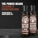 Viking Revolution Beard Shampoo & Conditioner Set - Argan Jojoba Oil - Majestic view 2