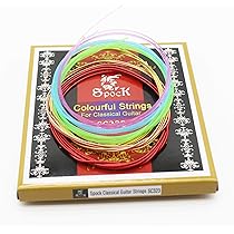ザ50回転ズ CD6枚セット Amazon.com: 6Pcs Guitar Strings Set, 3 Colored Nylon