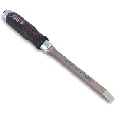Narex Czech Steel Professional Woodworking Cabinetmakers Mortise Chisel with Stained European Beech Wood Handle Sizes from 4 mm to 12 mm 811205-811212 (12 mm - 1/2")
