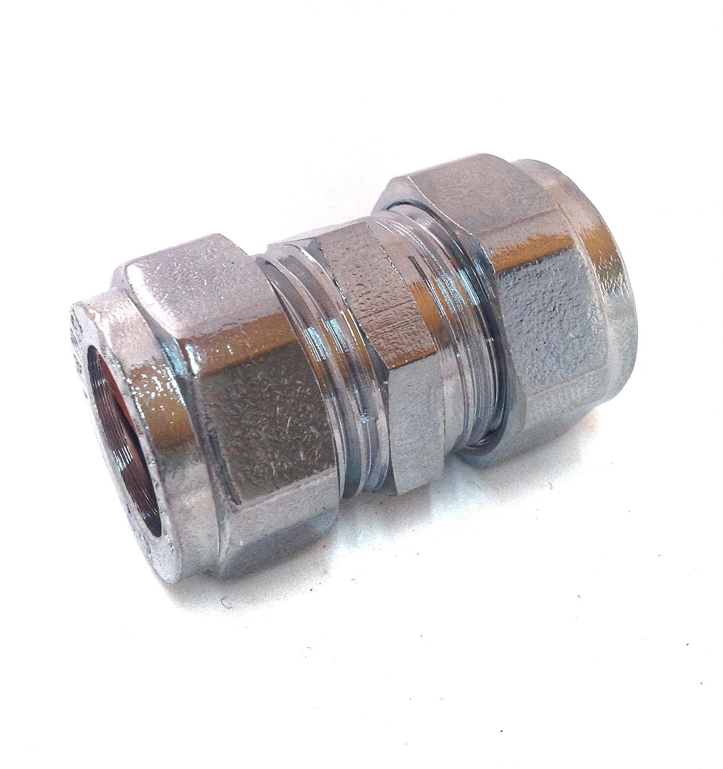 15mm Chrome Coupling - Bag of 5