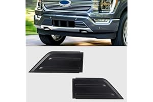 A & UTV PRO Front Bumper Guards Pads for Ford F150 2021 2022 2023, Bumper Inserts End Cover Caps Accessories, Replace # ML3Z-