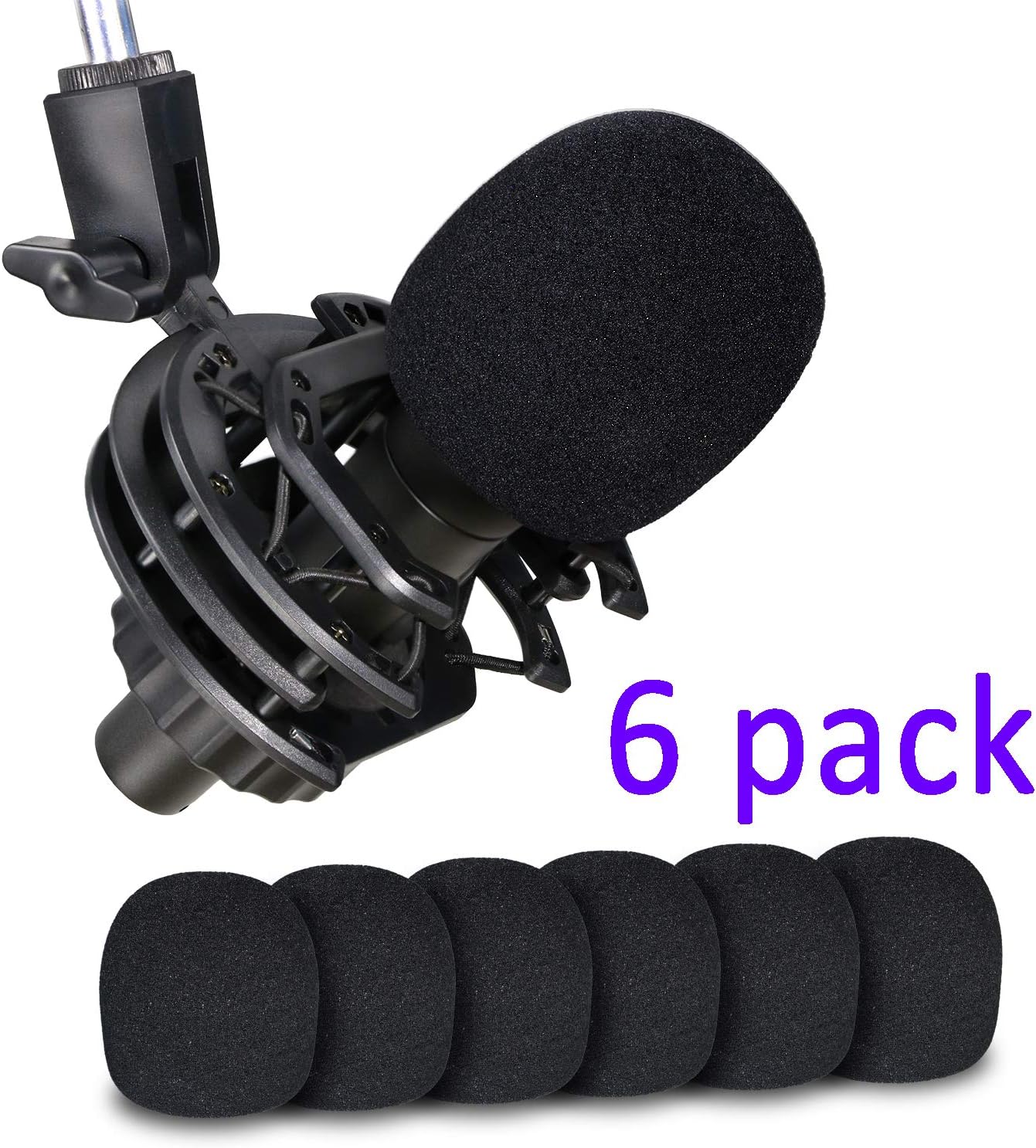 SM58 Mic Windscreen Pop Filter Foam Windscreen Cover for Shure SM58