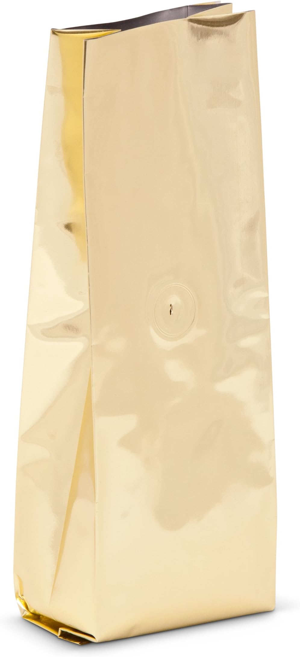 Pacific Bag 300-318 Foil Gusseted Bag, 41800 oz, Gold with Valve (Case of 1000)