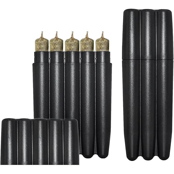 Cone Tubes / Rolling Paper Holder - Plastic Accessory For Filling Pre-Rolled Cones (Wise Skies)
