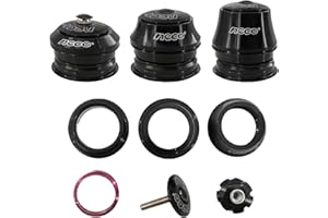 DJC Headsets Semi-Integrated Threadless 1-1/8" for ZS41/41.4/41.5/41.8mm 28.6/30 for Giant OCR TCR Triban RC520 RC500 Road Bi