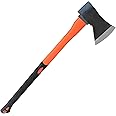 TABOR TOOLS Chopping Axe, Hand Axe, with Strong Fiberglass Handle and Anti-Slip Grip. J57A. (Chopping Axe, 24" Handle)