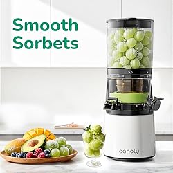 Canoly C16 Cold Press Juicer, 6" Extra Wide Feed
