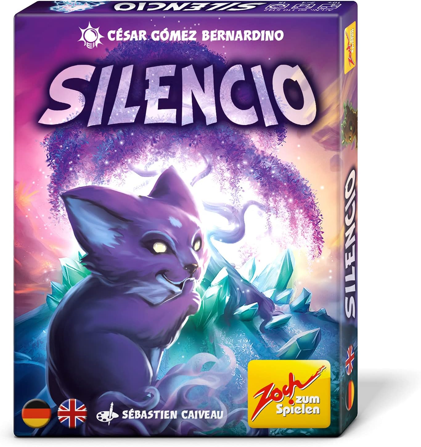 Zoch 601105142 Silencio, The Wordless Card Game that presents players with a challenge, from 10 years, Multicoloured