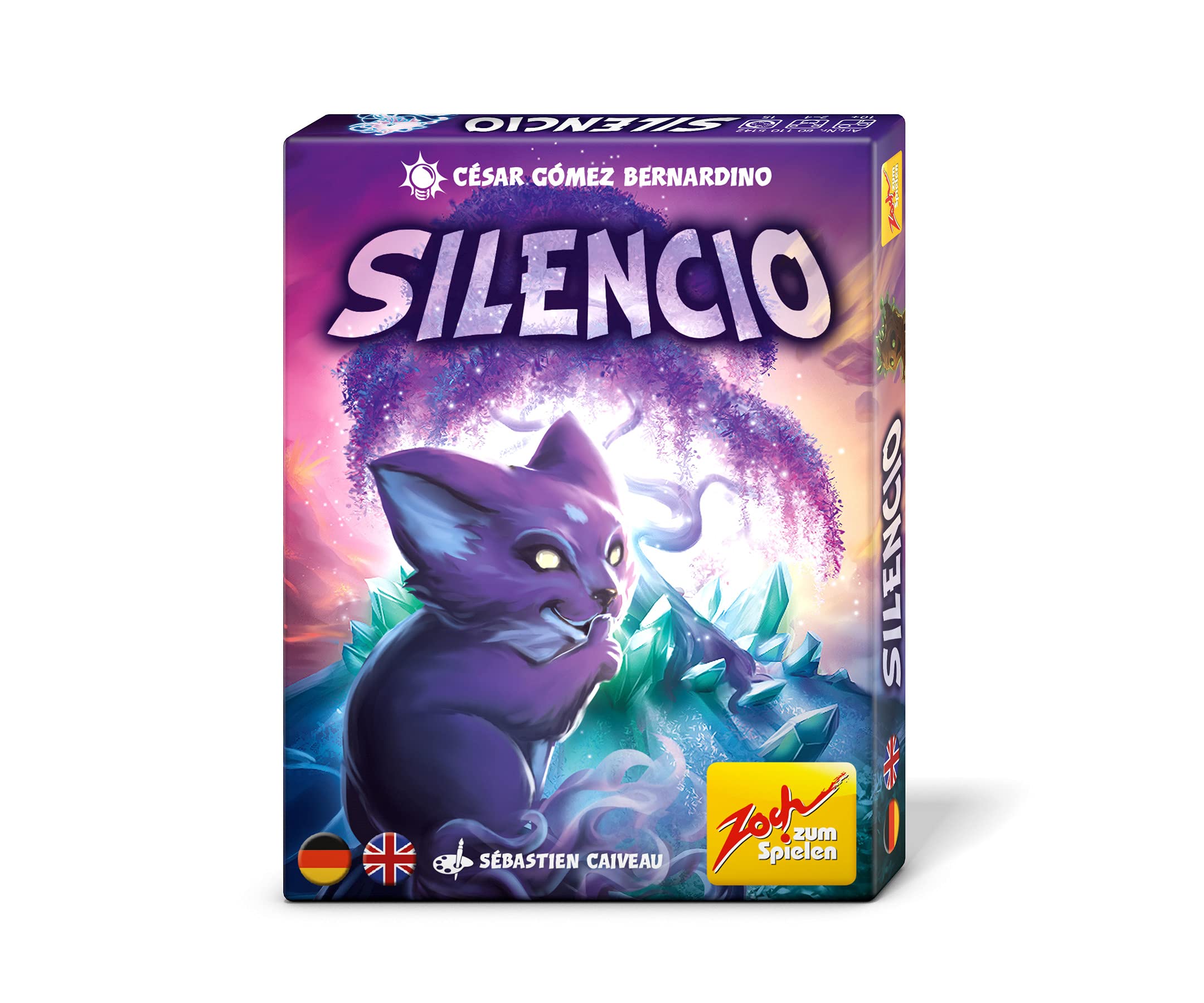 Zoch 601105142 Silencio - The Wordless Card Game that presents players with a challenge, from 10 years