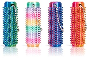 4 Pack Little Ouchies, 3D Printed Little Ouchies Pain Fidget Keychain, Pain Stim Fidget Keychain, Fidget Toys Adults for Stre