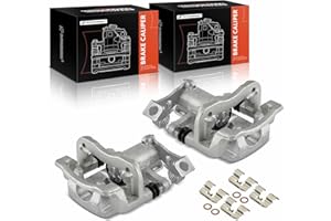 A-Premium Disc Brake Calipers Assembly with Bracket Compatible with Hyundai Elantra 2017 2018 2019 2020, 2.0L, Rear Driver and Passenger Side