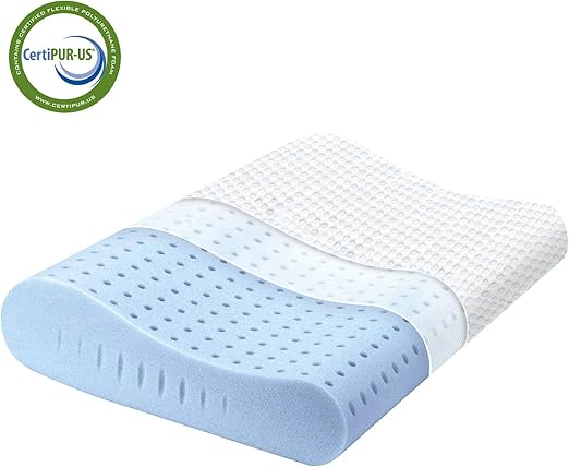 Amazon Com Milemont Memory Foam Pillow Cervical Pillow For Neck