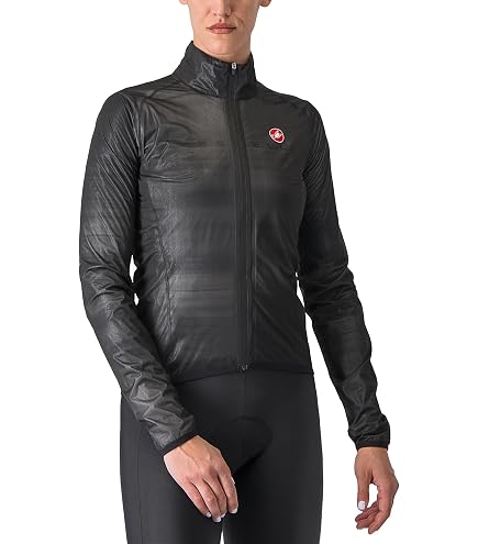 Amazon.com: CASTELLI Aria Shell Jacket Dark Gray M | Aria Shell
