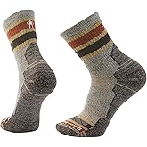 Smartwool Men's Hike Light Cushion Striped Mid Crew Socks