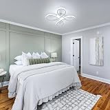Comely 30W Flower Shaped LED Ceiling Light 6500K 3500LM Modern Living Dining view 2