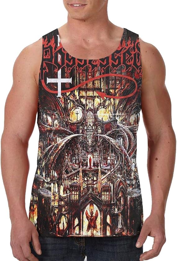 graphic sleeveless shirts men