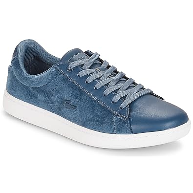 lacoste womens white leather trainers