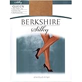 Berkshire Women's Plus-Size Queen Silky Sheer Control Top Pantyhose 4489