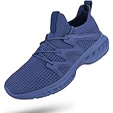 Pujcs Men's Slip on Walking Shoes Lightweight Breathable Non Slip Running Shoes Athletic Gym Tennis Shoes Sneakers for Men