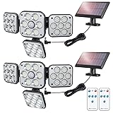 LIXADA Solar Outdoor Lights,180LED IP65 Waterproof