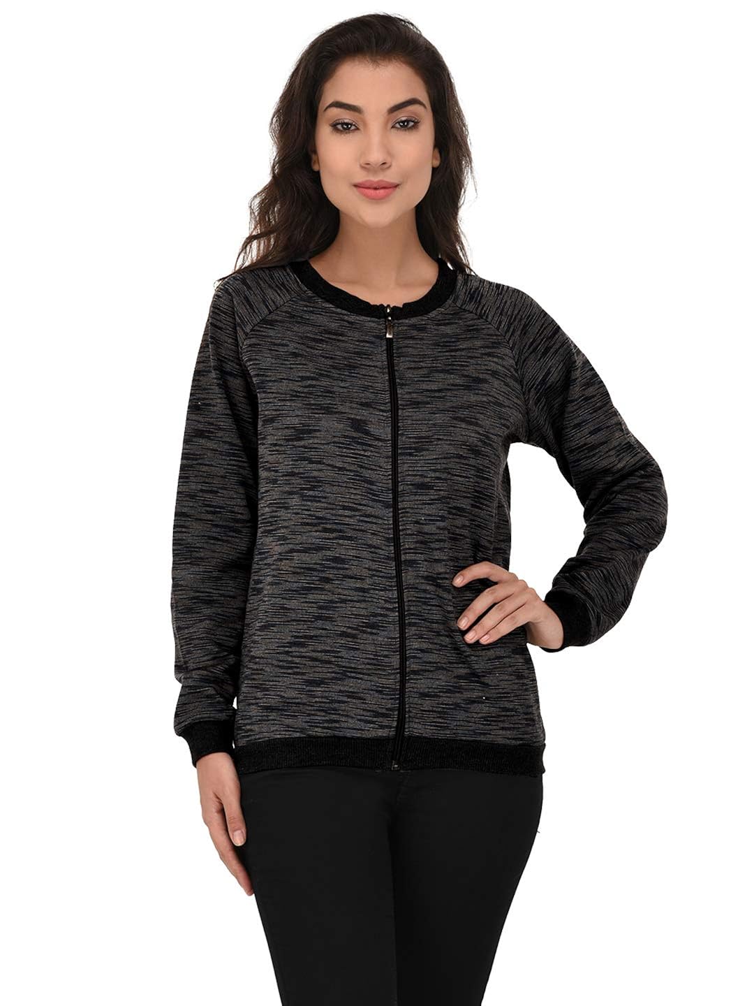 purys full sleeve printed women's jacket