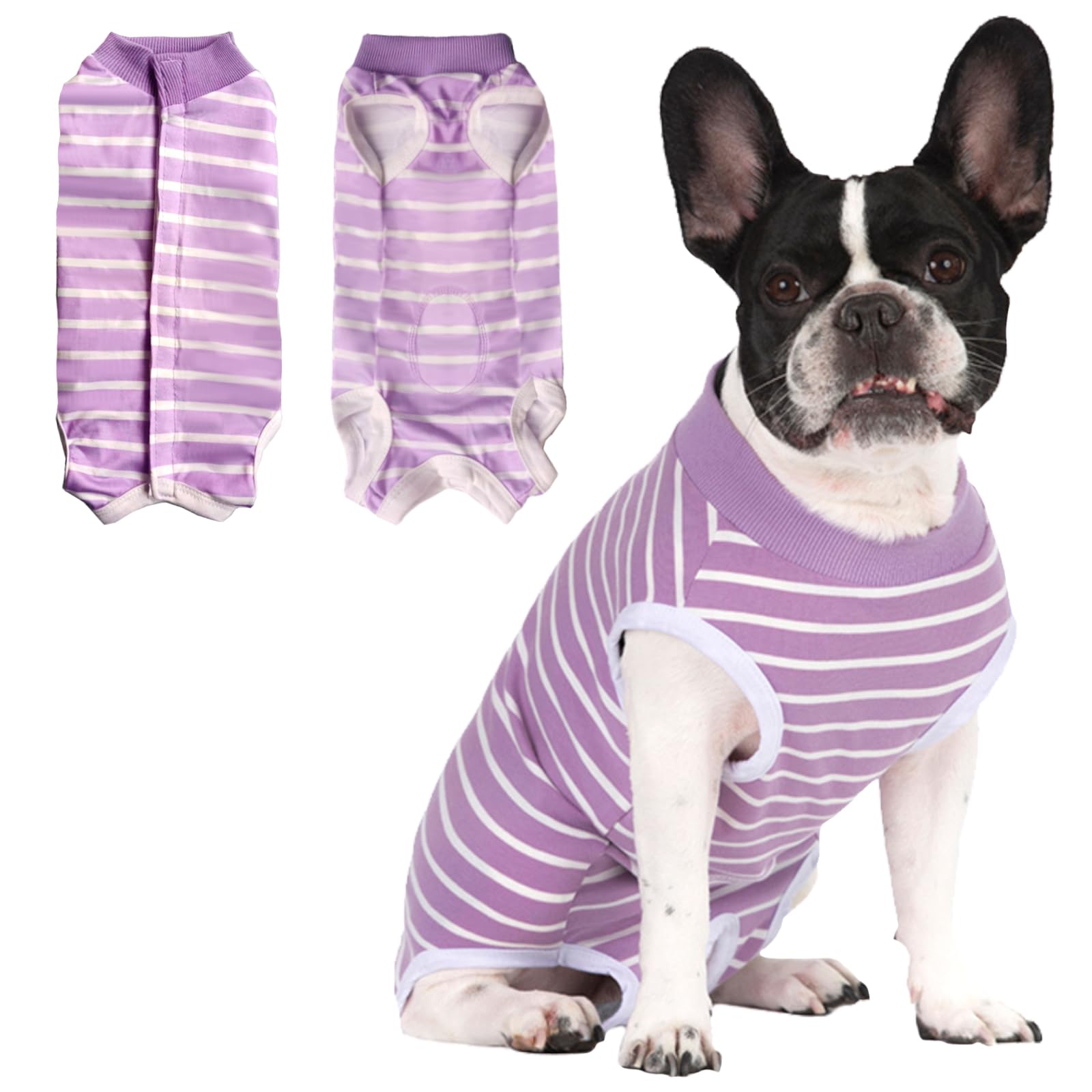 TYXHXTF Dog Recovery Suit - Post Surgery Body Suit for Male & Female Dogs, Adjustable, Pet Shirt